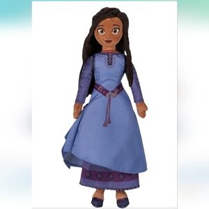 Official Disney Asha Plush Doll - Detailed 17-inch Soft Toy